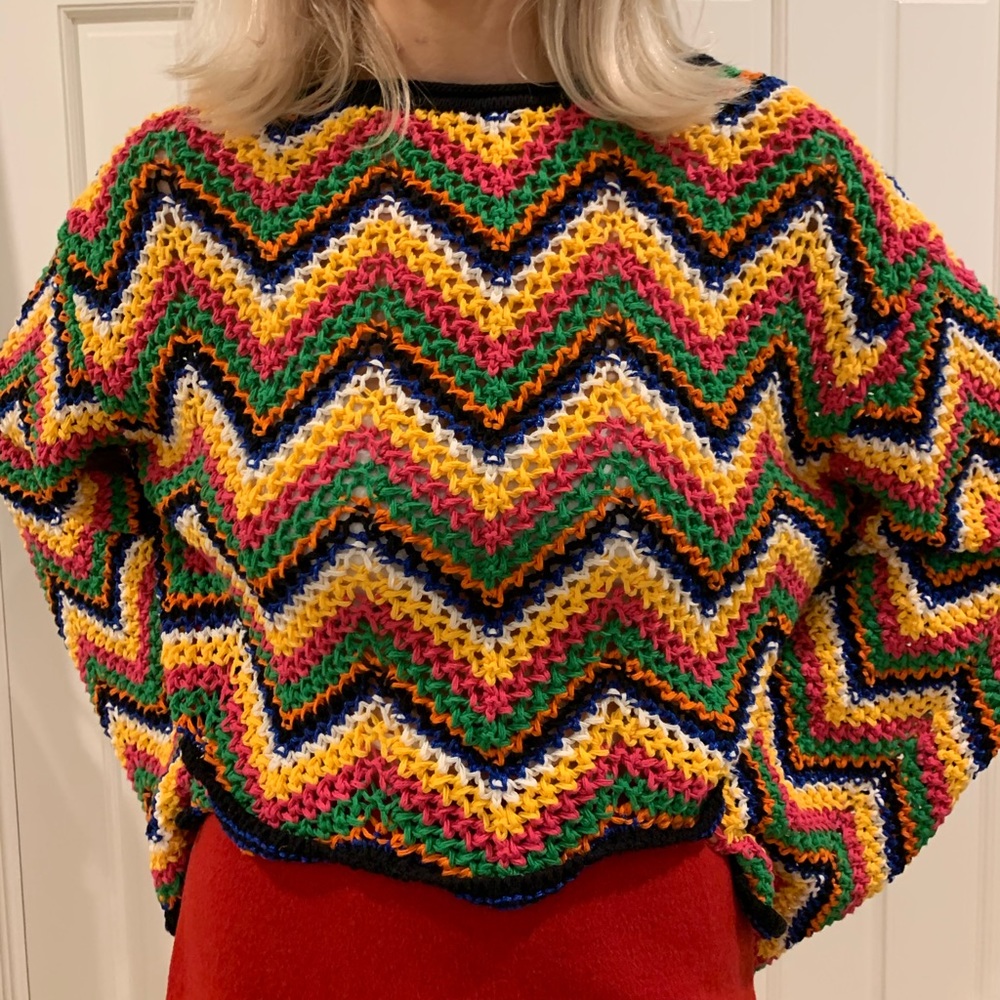 Cute colorful sweater
